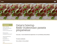 Tablet Screenshot of catyas.fi